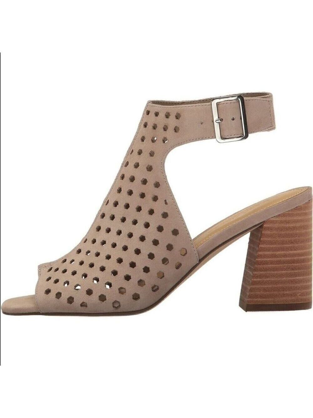 NWB Marc Fisher Berdie Taupe Suede Booties - Picture 4 of 7